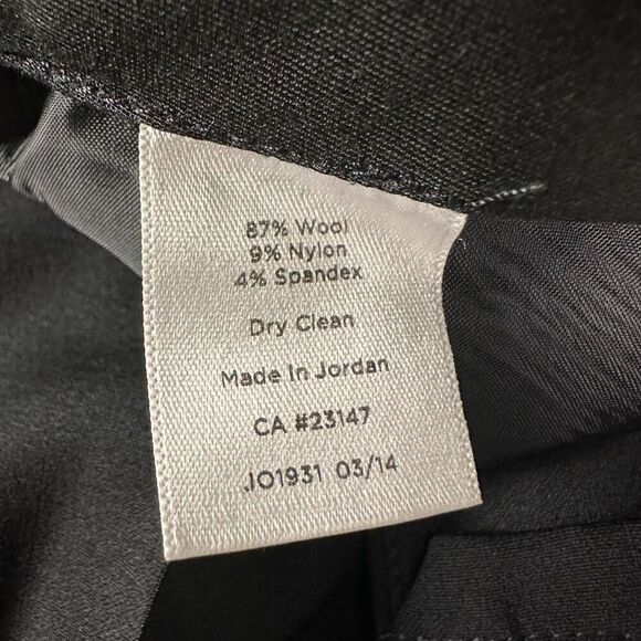 Talbots Heritage Wool Blend Black Trouser size 6 Petite - Picture 7 of 7